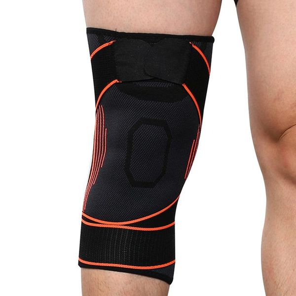 

elbow & knee pads 1pc support protector kneepad run sports knitted pad riding basketball elastic brace belt bandage gym fitness, Black;gray