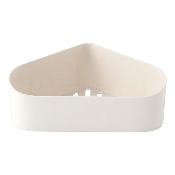 

corner storage shelf triangular holder organizer no punching toiletries hooks & rails