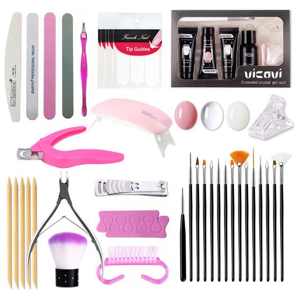 

nail art kits tools manicure sets & for crystal/extension/model glue crystal mold potherapy