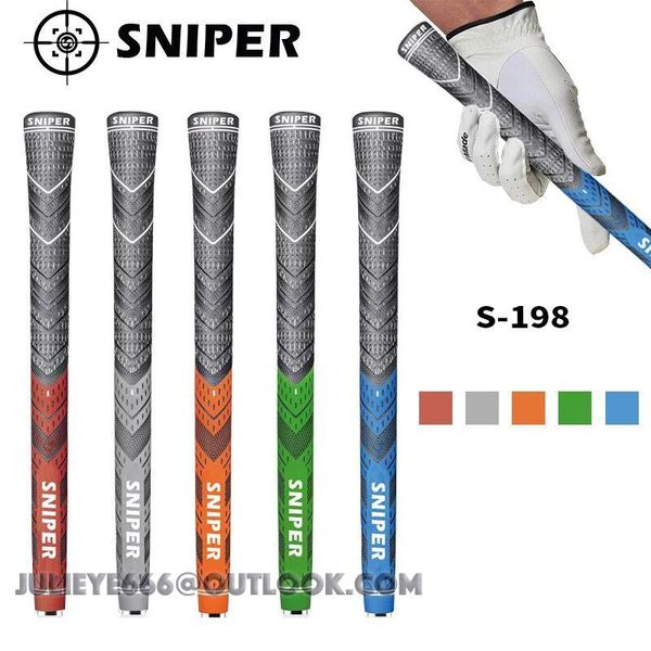 

club grips sniper 13pcs/lot golf grip carbon yarn rubber 5 colors