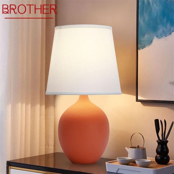 

table lamps brother dimmer lamp ceramic desk light contemporary simple decoration for home bedroom