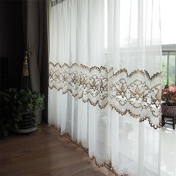 

curtain & drapes romantic draipes partition elegance flower classical curtains for living room window decoration