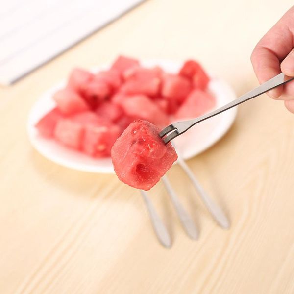 

stainless steel fork bbq extendable dinner dessert fruit long cutlery kitchen barbecue accessories forks
