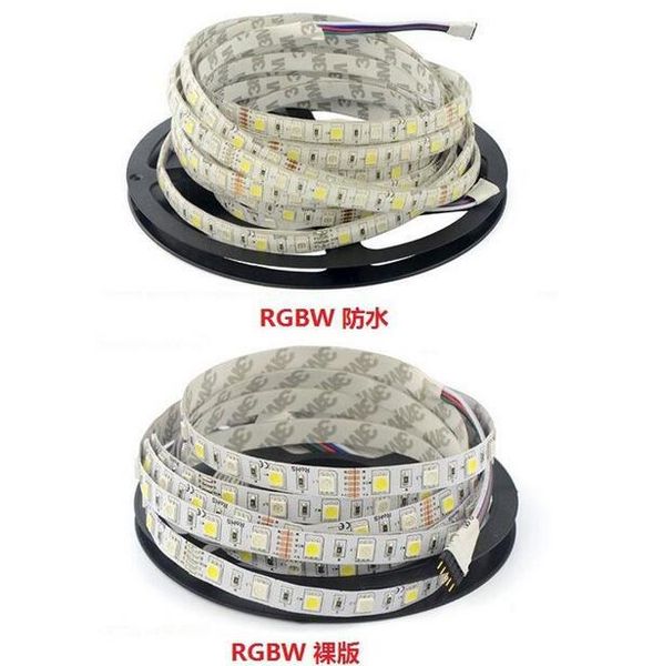 

strip lights 60leds/m 5m ip65 waterproof flexible tape 5pin / rgbww strips led