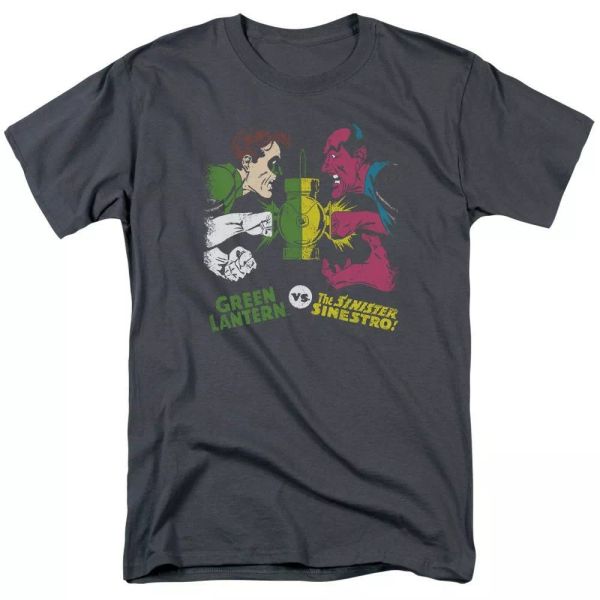 

Green Lantern Vs Sinestro T-Shirt DC Comics Sizes S-3X NEW, White;black