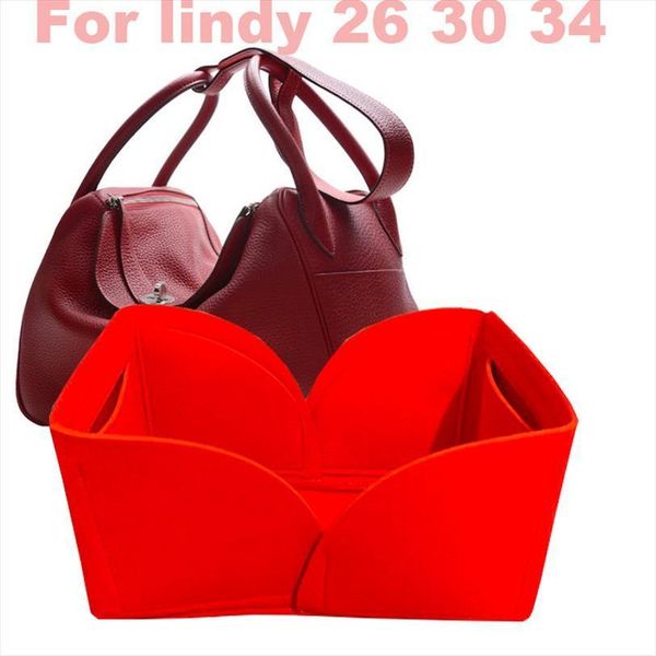 

for lindy 26 30 34 cosmetic bag 3mm felt pin sert organizer makeup handbag travel inner portable organize