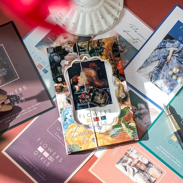 

30pcs miss bird series white cardboard classic movie greeting card postcard letter envelope diy decoration lomo other arts and crafts