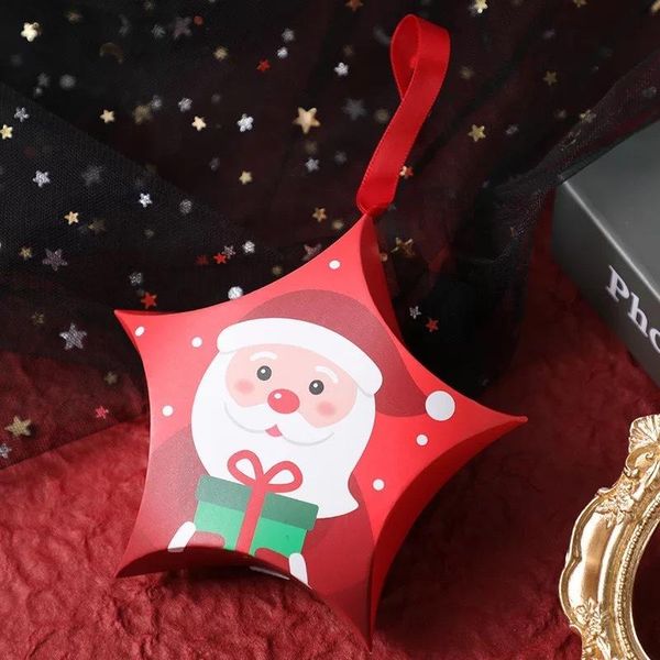 

christmas decorations gift bag navidad paper packaging mystery box wedding banquet candy perfume doll biscuit nougat