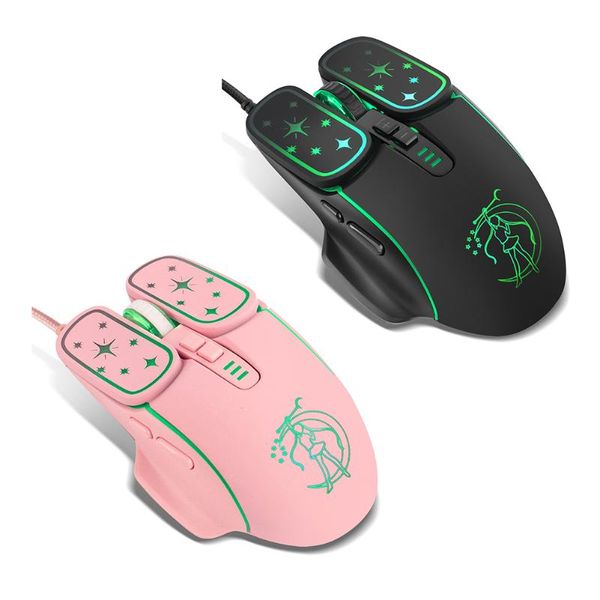 

mice alloyseed usb mouse with 1.5m cable wired gaming 7200dpi optical game for pc lapdeskgamer 4colors
