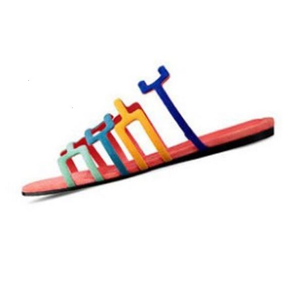 

verÃ£o sandals novos sapatos de elegante arco-Ã­ris plana chinelos moda senhoras sandÃ¡lias casuais bohemia colorido apartamentos feminino t366, Black