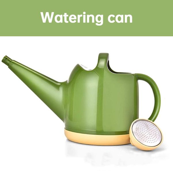 

watering equipments 4l can with sprinkler head long spout garden plant plastic water kettle pot device practical tool