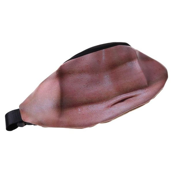 

novelty fun men women dad bag bod waist bags beer fat hairy belly fanny pack 270d
