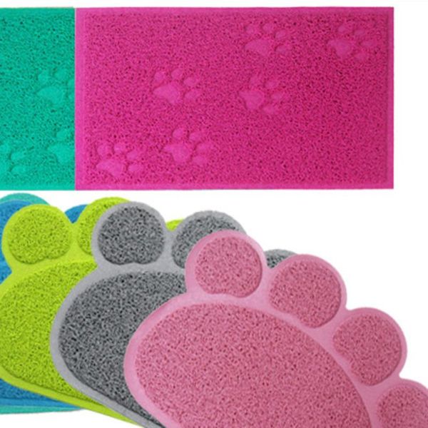 

kennels & pens pet feeding mat placemat small dog cat food dish bowl place