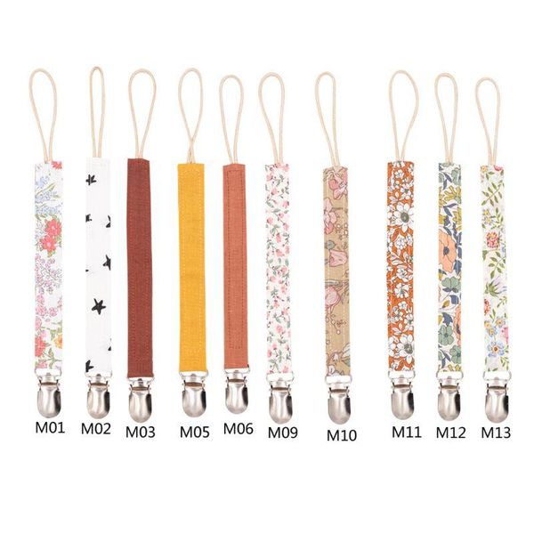

pacifiers# baby pacifier clip chain cotton linen holder soother clips leash belt nipple for infant feeding