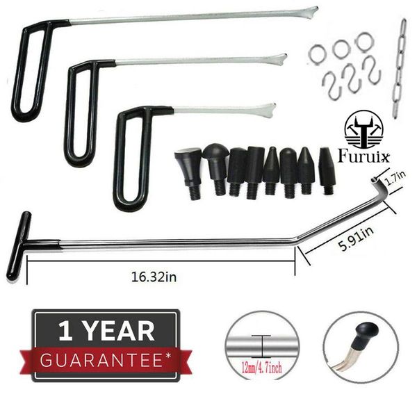 

professional hand tool sets paintless dent repair rod removal tools repai auto car ding kit hook wedge