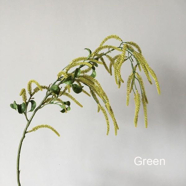 

4pcs/pack artificial plant wisteria fruit plastic flower wall wedding table decoration home layout fake plants string decorative flowers & w