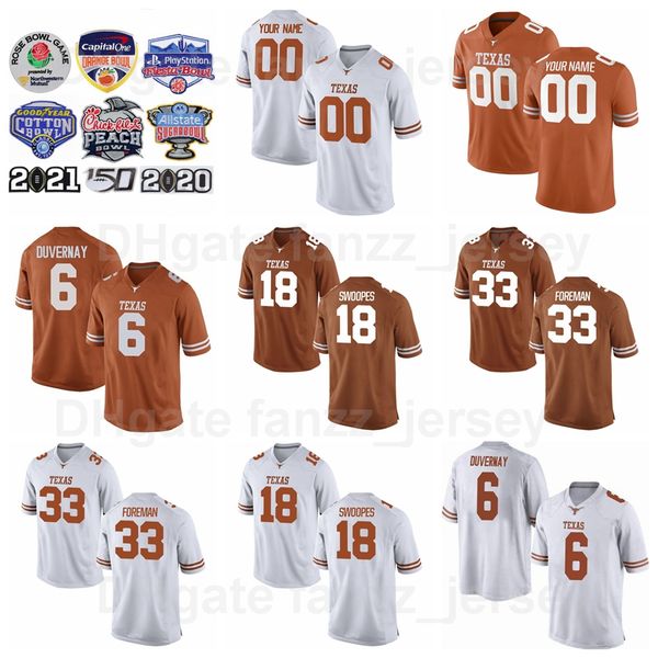 

ncaa college texas longhorns football 28 malcolm brown jersey man 18 tyrone swoopes 9 john harris 6 case mccoy 1 mike davis 10 vince young u, Black