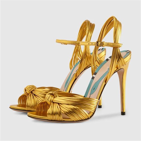 

sandals summer thin high heels women shoes woman large size 34-45 weave snake shape printed round head narrow band bowknot, Black