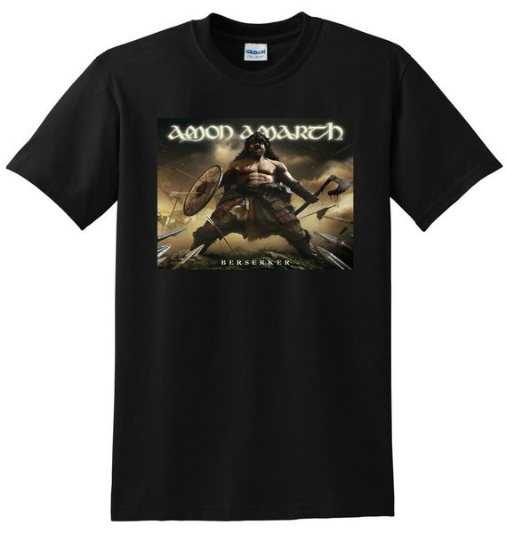 

AMON AMARTH T SHIRT berserker vinyl cd cover SMALL MEDIUM LARGE XL, White;black