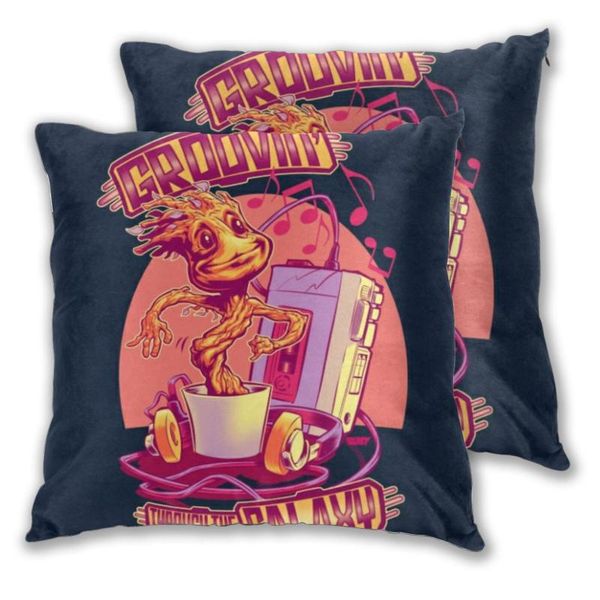 

throw pillows case groovin' through the galaxy cushion cover pillowcase decorative/nap room sofa covers cushion/decorative pillow