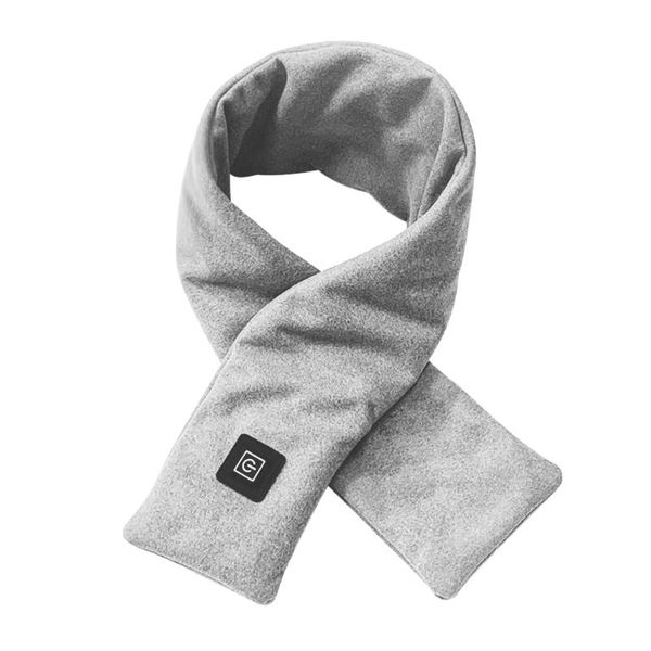 

ski gloves winter scarf heated usb women heating couple neckerchief plush collar scarves graphene