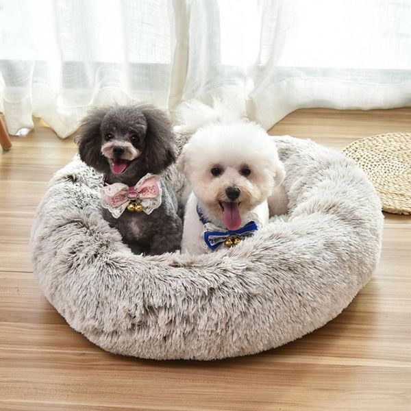 

kennels & pens creative pet supplies qiu dong dual purpose subminiature dog house round cushion plush doghouse the cat mattress opp c52