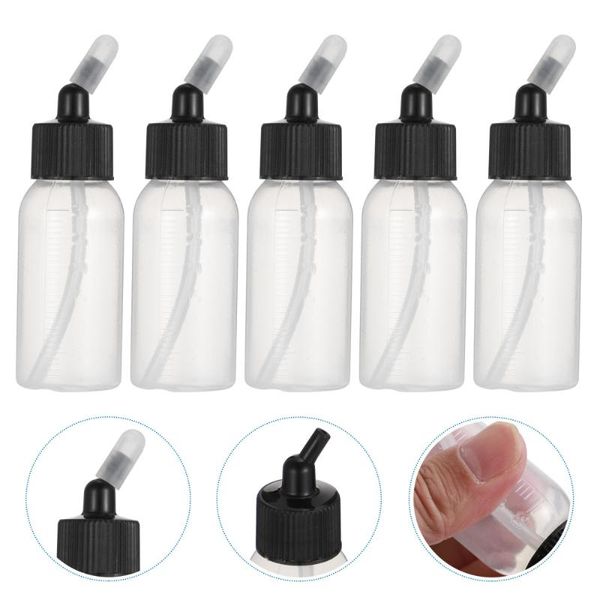

storage bottles & jars 10pcs 35ml dropper paint portion airbrush bottle jar