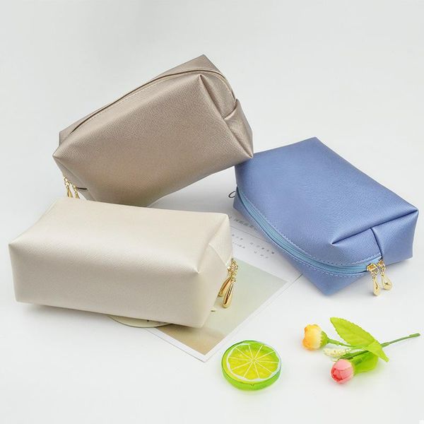 

storage bags travel cosmetic bag portable makeup case women zipper handbag organizer pouch toiletry waterproof wash