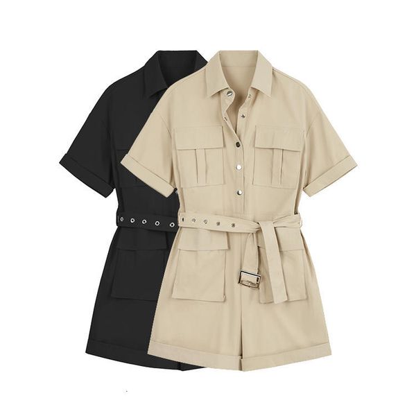 

jeans female coveralls spring and autumn 2021, Blue