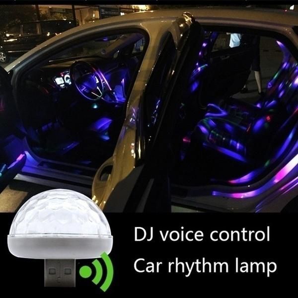 

interior&external lights multi color usb led car interior lighting kit atmosphere light neon lamps rgb disco dj stage for home party decor