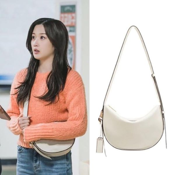 

evening bags vintage stylish handbags pu leather women half moon fashion female