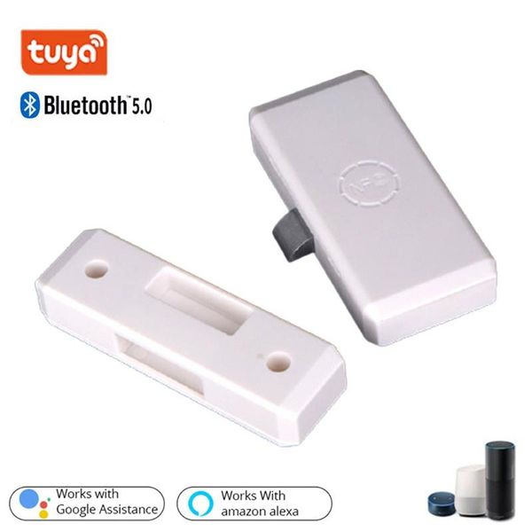 

smart home control tuya drawer cabinet lock bluetooth app unlock anti-theft child safety file security shoe wardrobe