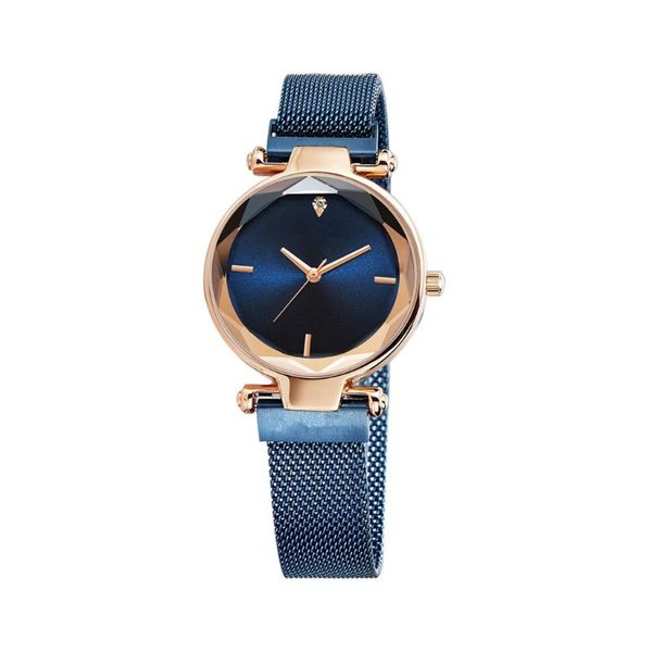 

wristwatches high-end watch ladies vibrating network red mesh with trend quartz stainless steel retro clock relogio, Slivery;brown