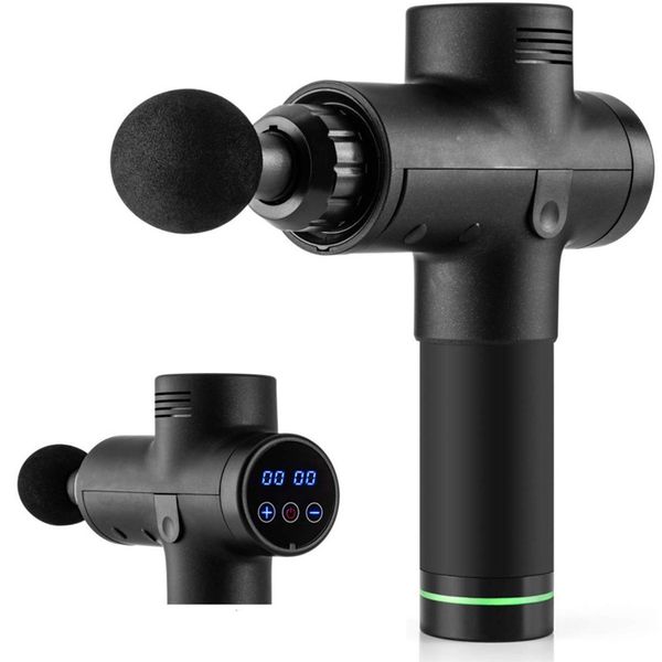 

myofascial physiotherapy instrument mute touch screen fascia gun massage gun warp film impact muscle relaxation deep massager 492 x2