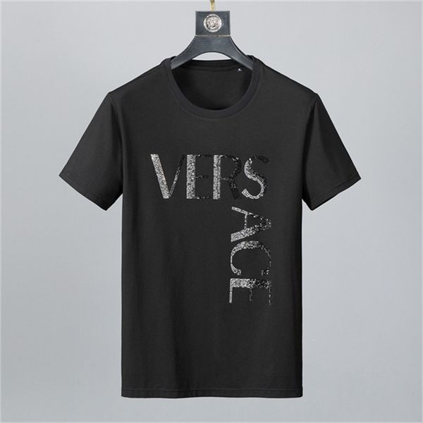 

fashion mens designer t shirt summer letter prints short sleeve couples tees poloasian code m-3xl xz14, White;black