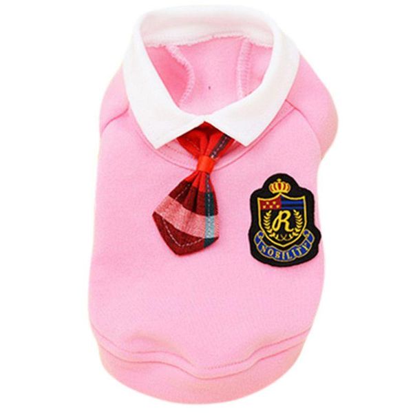 

dog apparel pet clothes warm puppy coats for small jacket pink xl
