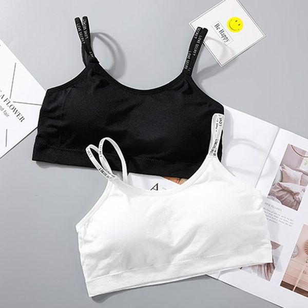 

gym clothing high elastic girls fitness bra vest teenagers ladies women  bras for outdoor running yoga pilates sports underwears, White;black