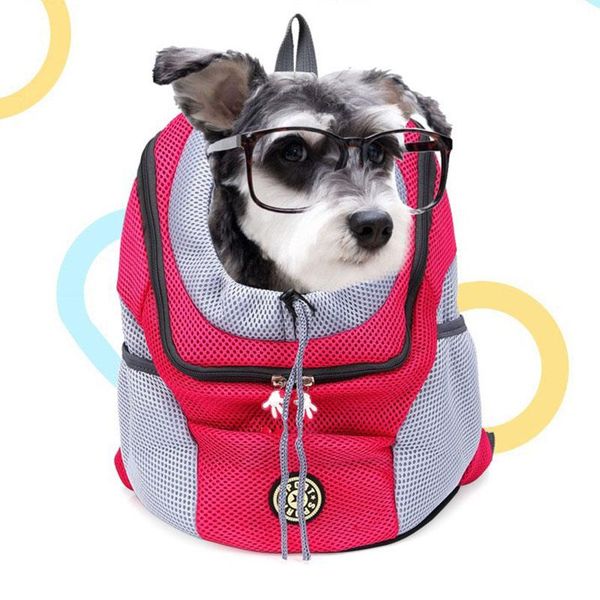 

cat carriers,crates & houses dog bags carriers outdoor walking backpack for kitten travel portable hollow out breathable chest bag carrying