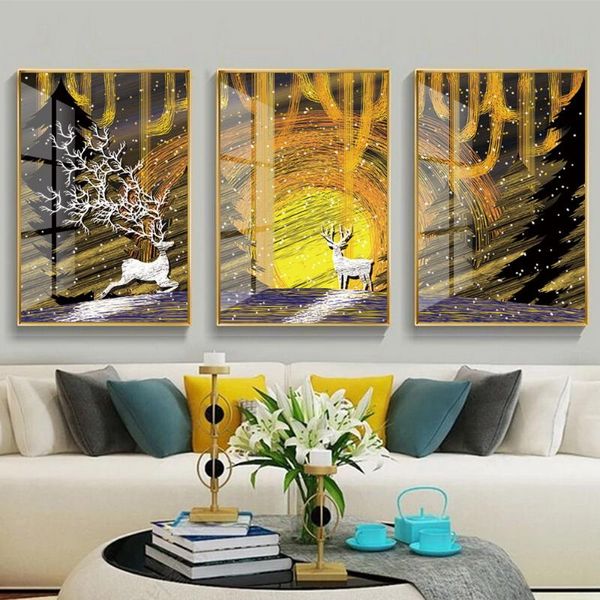 

paintings oil painting room decor obraz home modern wall decors posters deco house dekoration bilder nordic decoration