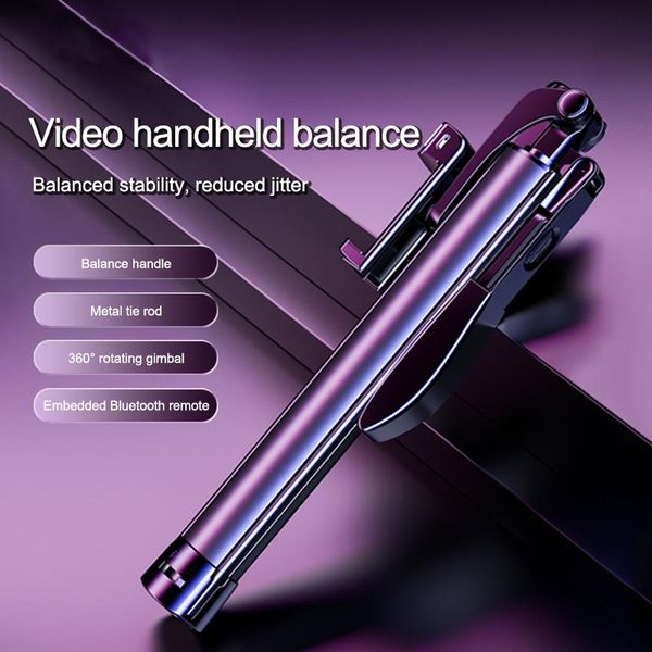 

cell phone mounts & holders mobile live broadcast bracket a21 multifunctional self timer with tripod po fill lamp