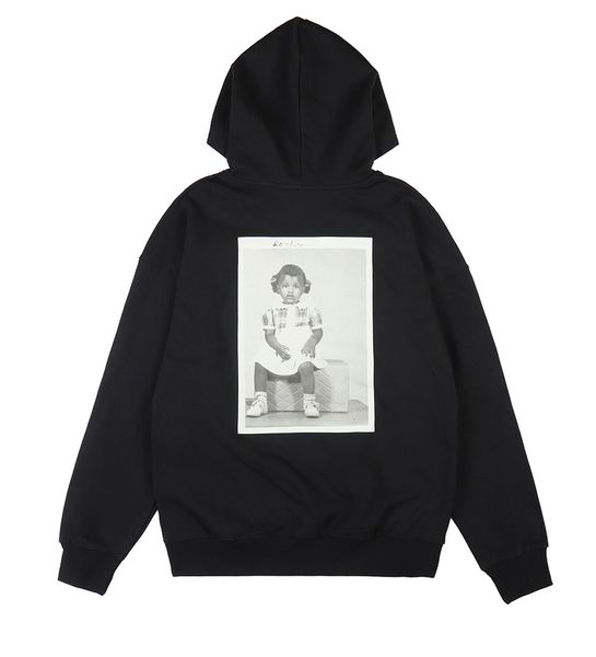 

men's fashion printed black hooded sweatshirts women designer men hoodies clothing high street print pullover sweatshirt xt