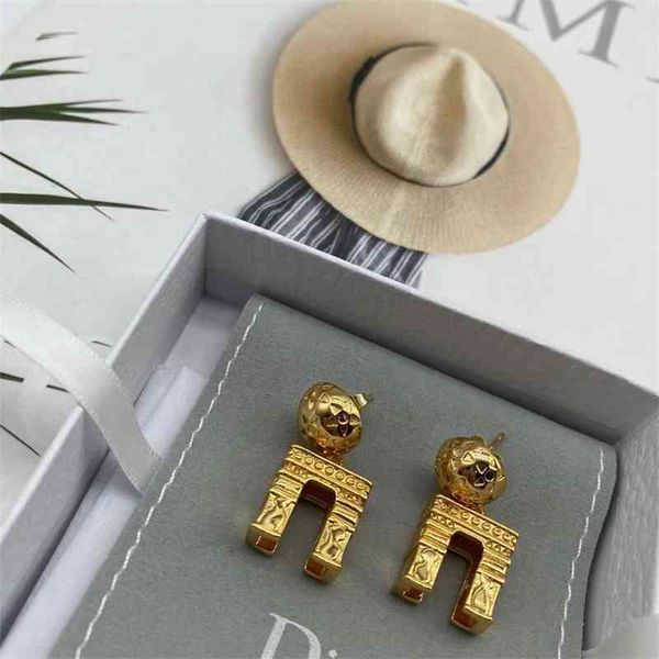 

70% off outlet online new arc de earrings, Golden