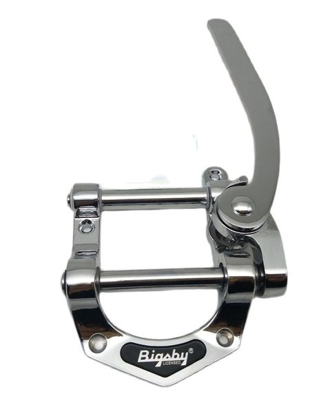 

chrome guitar vibrato tailpiece tremolo flat body unit electric guitar bridge