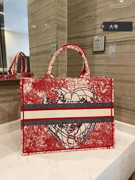 

luxury designer classic flower brown with original bags serial number purse large shopping bag handbags totes package shoulder 1469