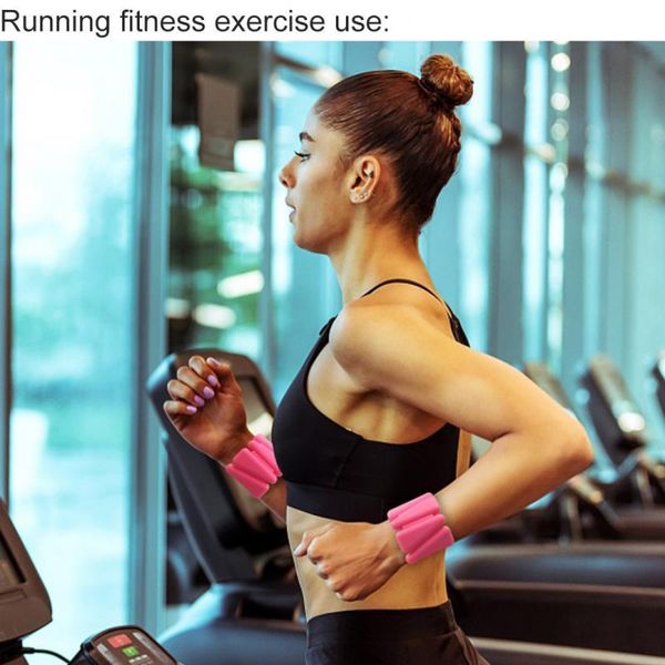 

adjustable wristband waterproof and sweatproof load-bearing ring silicone running yoga fitness equipment accessories