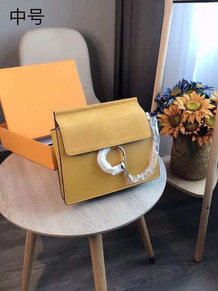 

all colors fashion women shoulder bags lady classic ring chain crossbody small totes girl handbags delicate gift with box 25.5*22cm