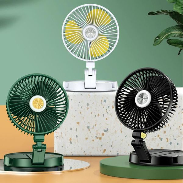 

portable three-in-one multifunctional wall-mounted fan usb rechargeable luminous desk lamp foldable electric fans