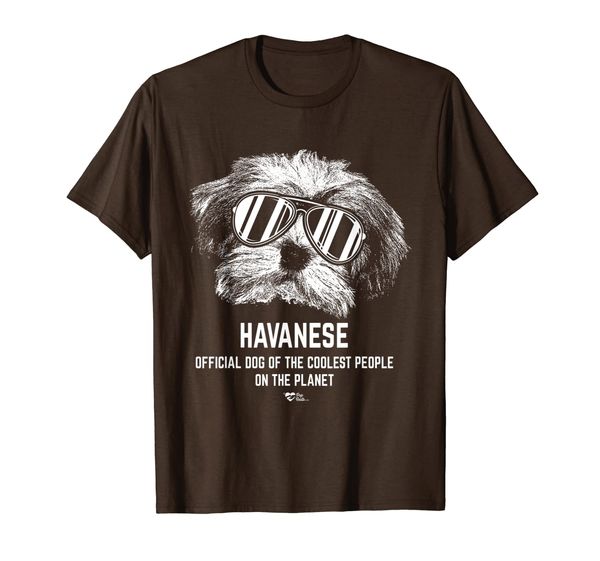 

Havanese Official Dog of the Coolest Pup Lovers T-Shirt, Mainly pictures