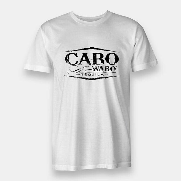 

tequila new cabo men's t-shirt white, White;black
