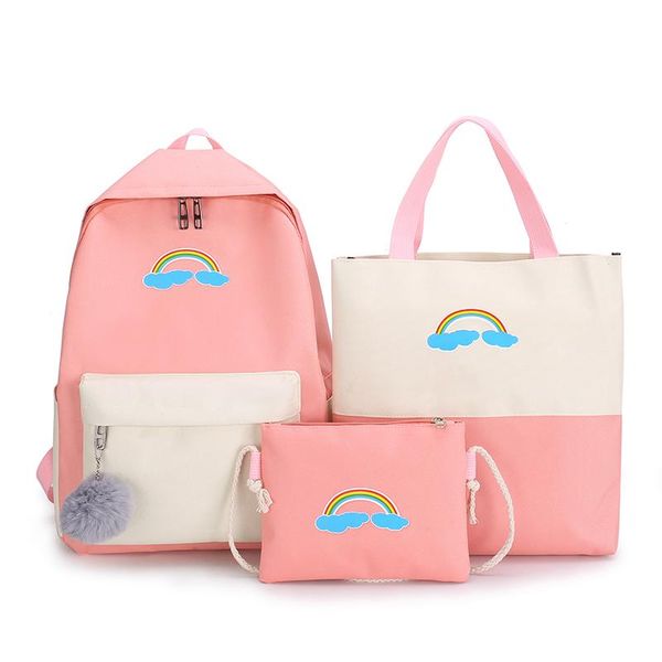 

korean schoolbag female ins wind mochila escolar cute sense girl campus rucksack tide junior high school student backpack bags